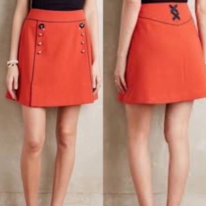 Anthropologie Liefsdottir regatta skirt